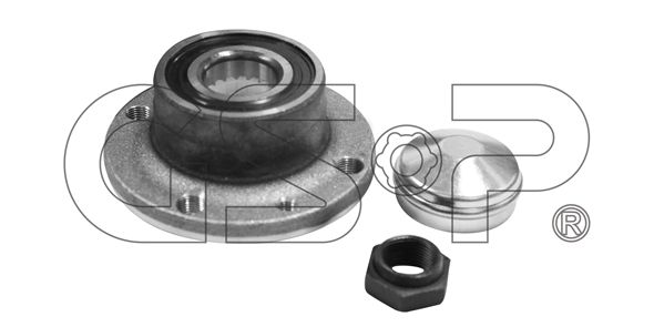 Set rulment roata