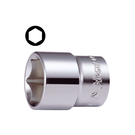 Cheie tubulara de impact , profil hexagonal, prindere 1/2 inch, deschidere cheie 28 mm, lungime 43 mm