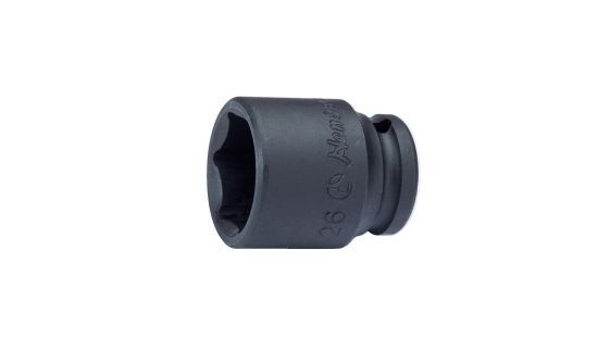 Cheie tubulara de impact , profil hexagonal, prindere 3/8 inch, deschidere cheie 8 mm, lungime 28 mm, crom molibden