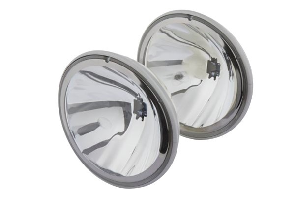 Set 2 proiectoare ovale , 153 x 144.5 mm, bec h3, alimentare 12 v