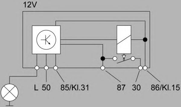 Unitate de control bujii incandescente