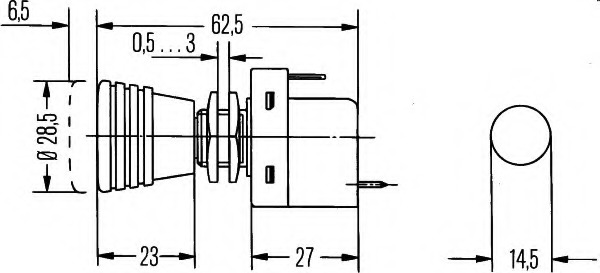 Comutator lampa marsalier