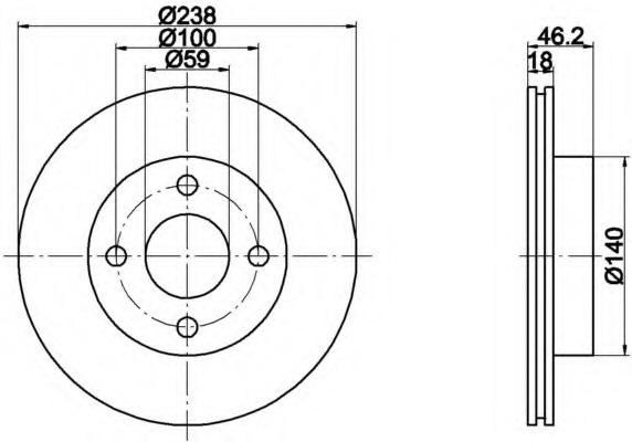 Disc frana