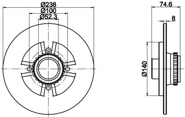 Disc frana
