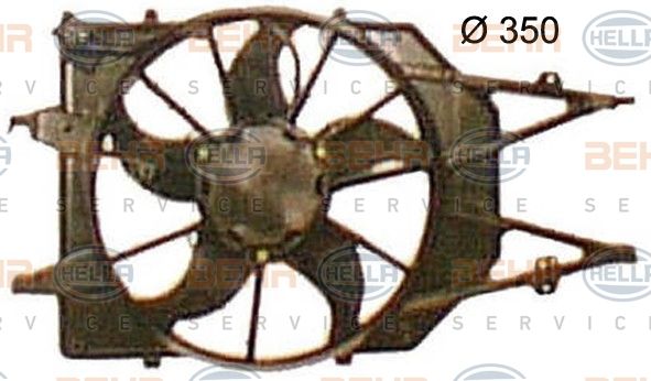 Ventilator radiator