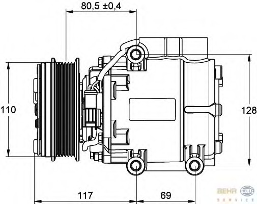 Compresor aer conditionat