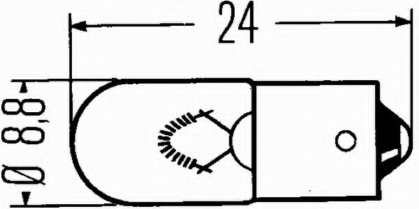 Bec lumini de stationare 8gp002068-131