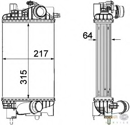 Intercooler compresor