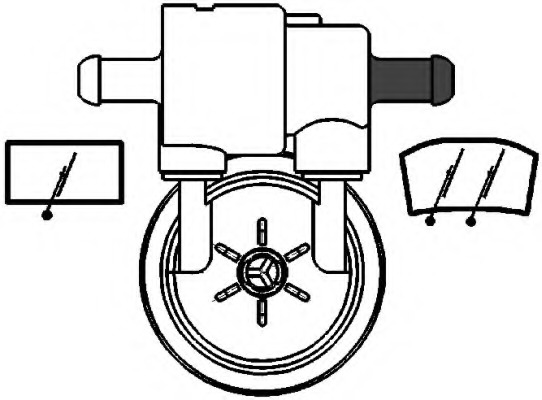 Pompa de apa spalare parbriz 8tw005206-011