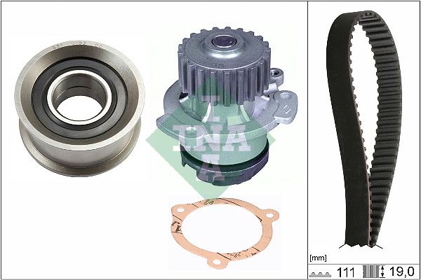Set pompa apa + curea dintata