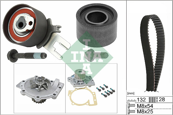Set pompa apa + curea dintata