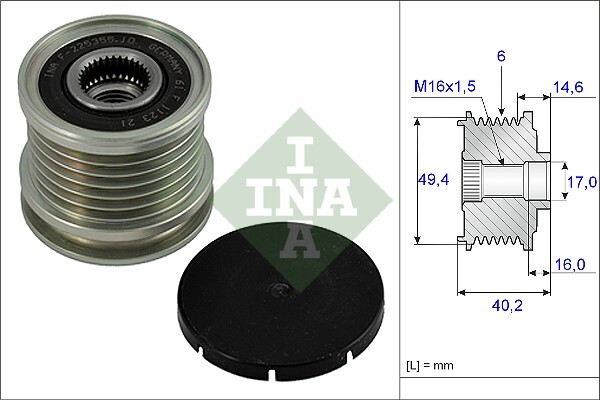 Fulie alternator