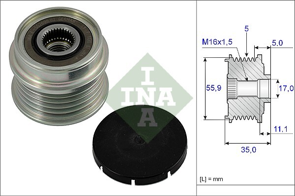 Fulie alternator