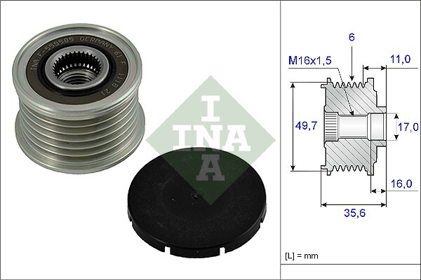 Fulie alternator
