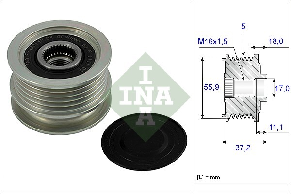 Fulie alternator