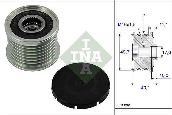 Fulie alternator