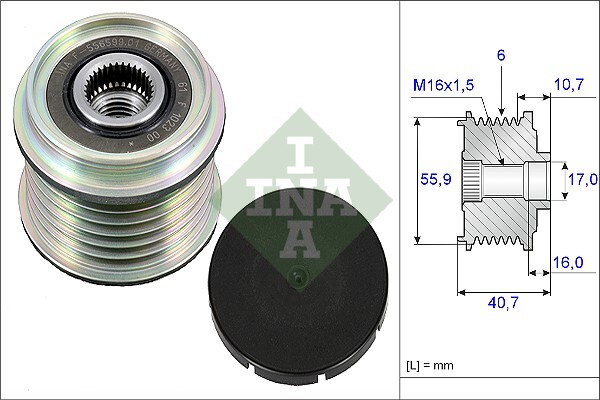 Fulie alternator