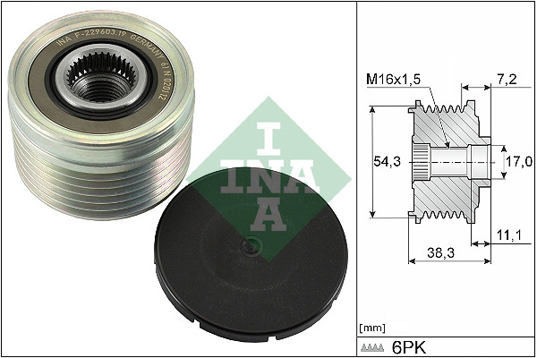 Fulie alternator