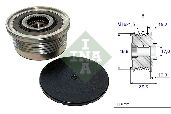 Fulie alternator