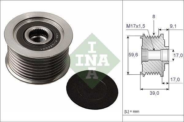 Fulie alternator