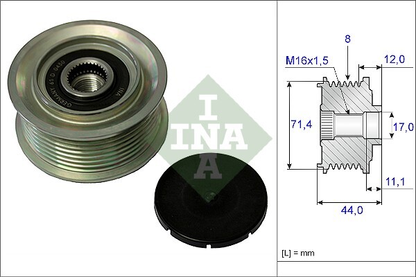 Fulie alternator