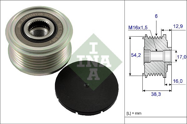 Fulie alternator