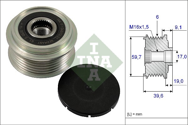 Fulie alternator