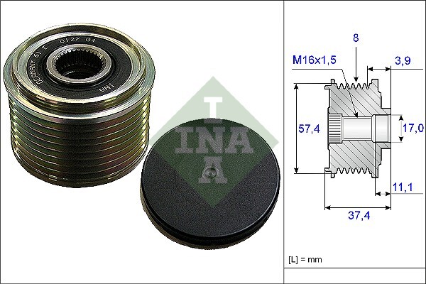 Fulie alternator