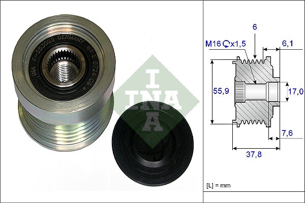 Fulie alternator