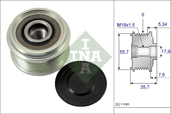 Fulie alternator