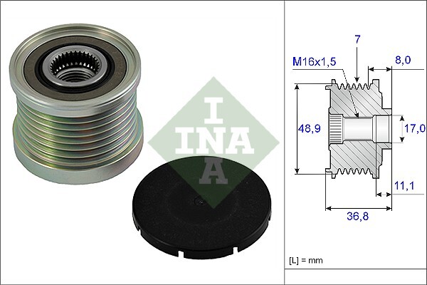 Fulie alternator