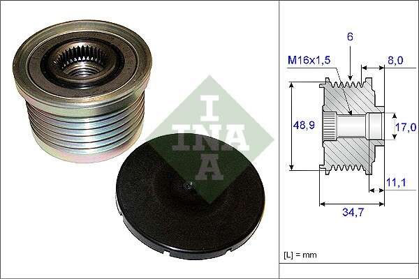 Fulie alternator