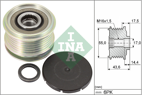 Fulie alternator
