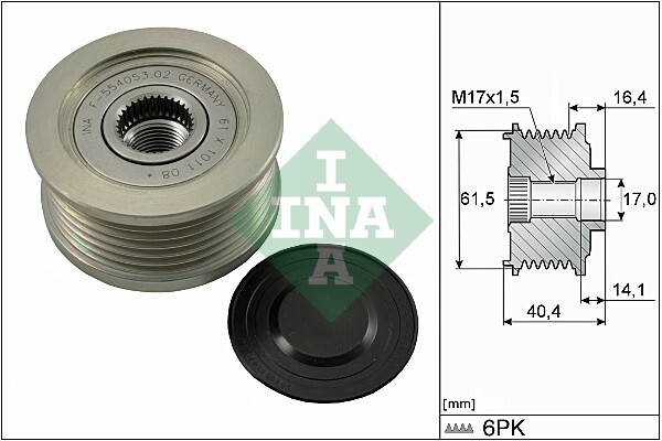 Fulie alternator