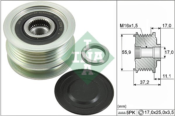 Fulie alternator