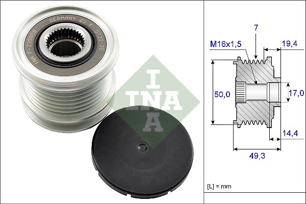 Fulie alternator