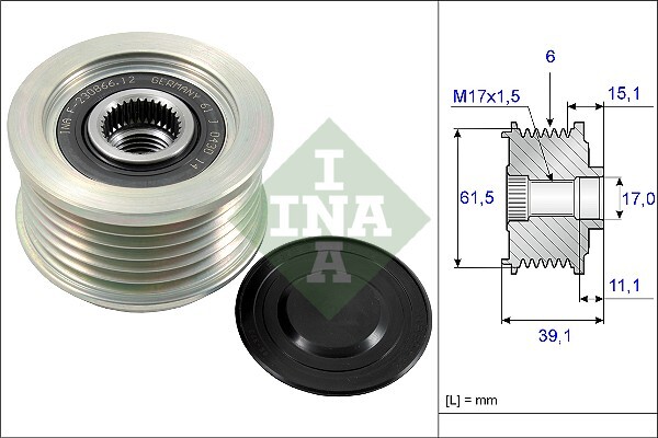 Fulie alternator