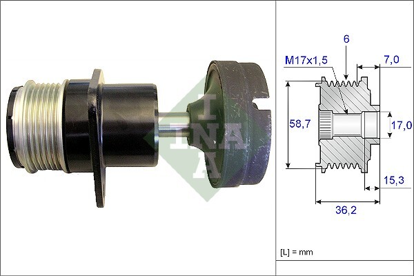 Fulie alternator