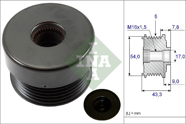 Fulie alternator