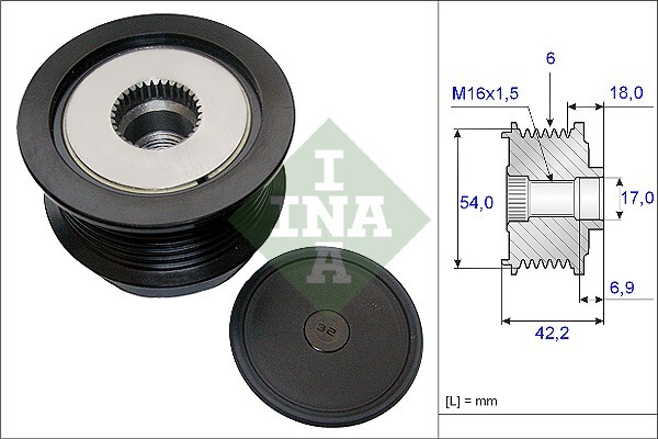 Fulie alternator