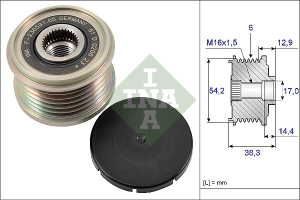 Fulie alternator