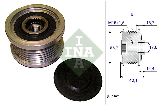 Fulie alternator