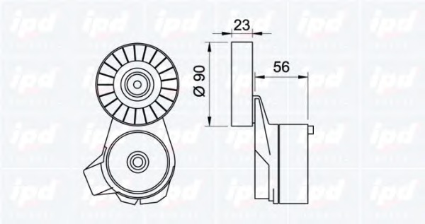 Rola intinzator curea transmisie