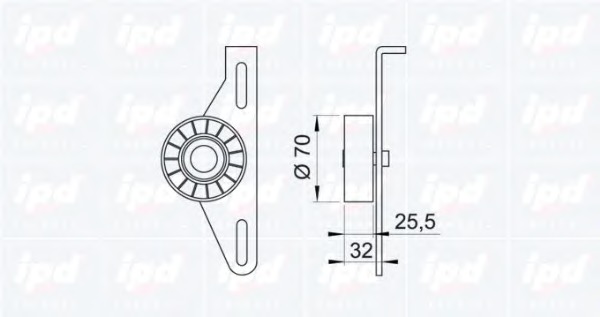 Rola intinzator curea transmisie