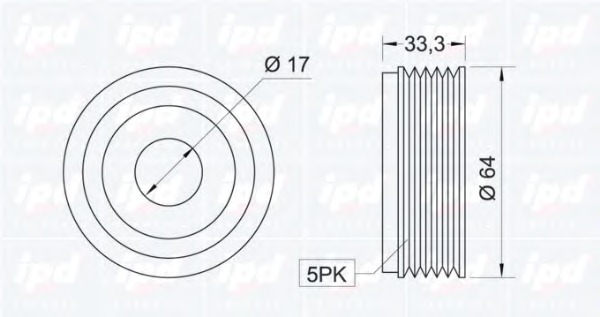 Fulie alternator