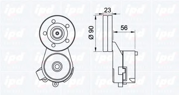 Rola intinzator curea transmisie