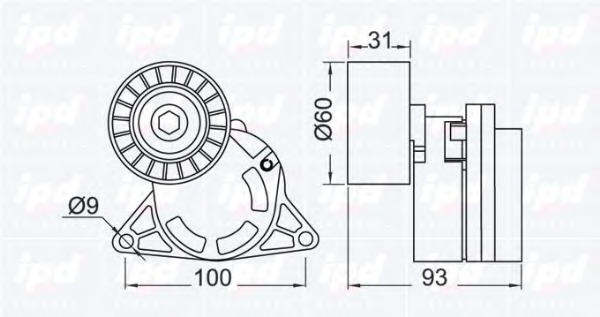 Intinzator curea curea distributie