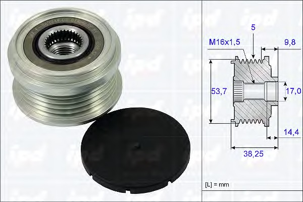 Fulie alternator