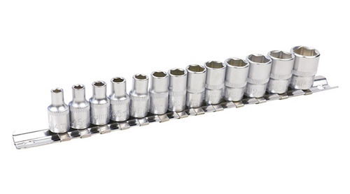 Set 13 tubulare hexagonale , prindere 1/4 inch, marimi 4, 4.5, 5, 5.5, 6, 7, 8, 9, 10, 11, 12, 13, 14 mm