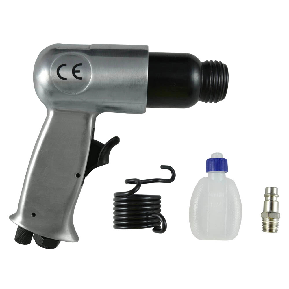 Set ciocan pneumatic , cu 9 piese, cutie transport si depozitare